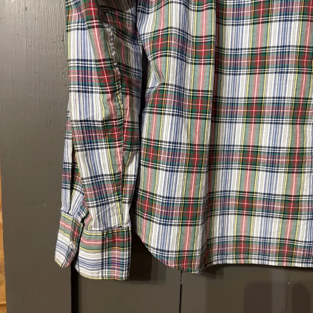 J. Crew Plaid Button Down Shirt